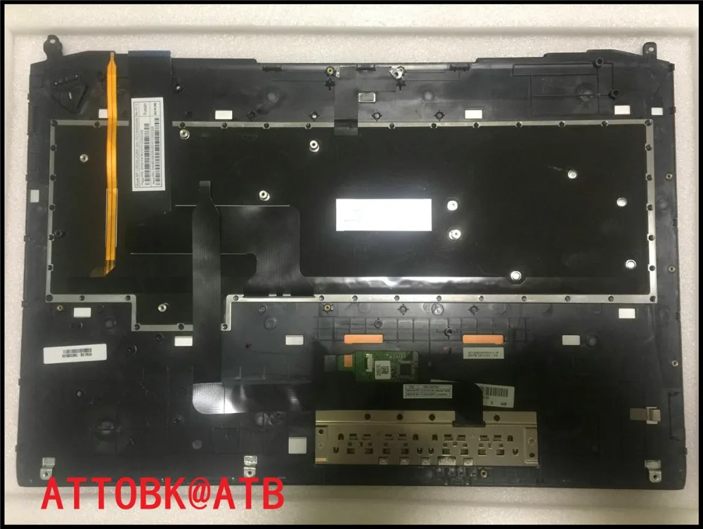 Imagem -03 - Attobk-teclado Padrão Russo para Notebooks com Retroiluminação para Asus G750 G750jh G750jm G750jw G750jx G750jz