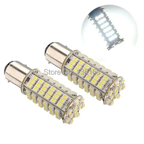 Free Shipping  4x T25 p21/5w BAY15D 1157 3528 SMD 102 LED AMPOULE Avant Phare Blanc Voiture