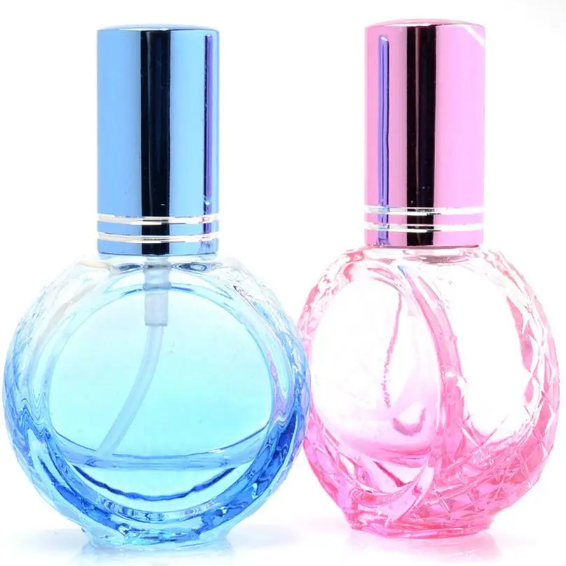 Wholesale 10ml Spray Fine Mist Glass Bottles With Sprayer & Colorful Spray Glass Perfume Bottle