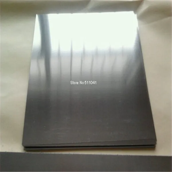 

99.95% Pure Molybdenum Mo Metal Sheet Molybdenum Plate polished surface Mo Foil 1mm*350mm*500mm,5pcs free shipping