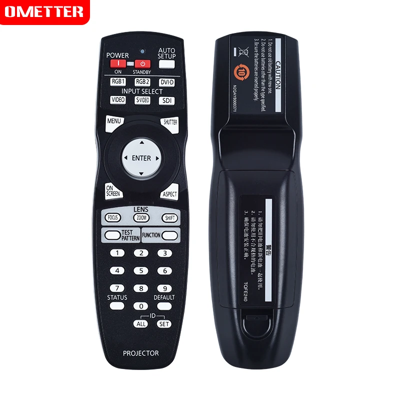 Para panasonic projetor ptdw740ulk dlp 720p hdtv 16:10 PT-D4000 controle remoto