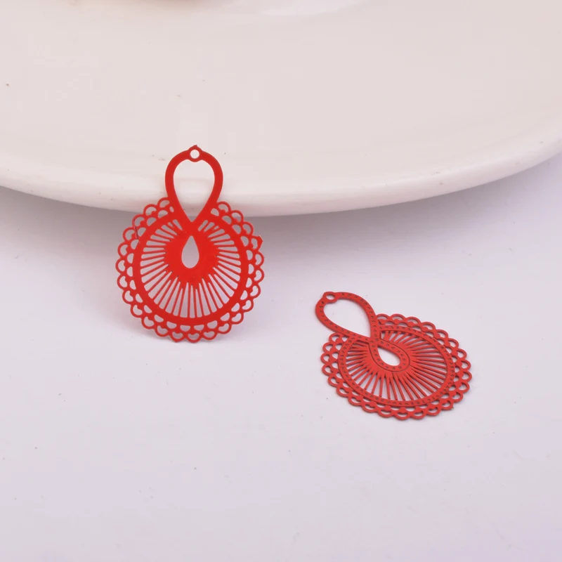 50 Stück AC9764 20*19mm Infinity-Ohrring-Anhänger, Liebes-Infinity-Charms, Verbinder, DIY-Schmuckzubehör – Detail 6