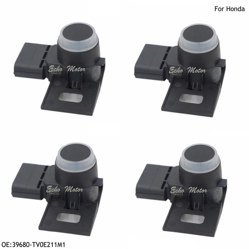 

New 4pcs NH533 39680-TV0-E211-M1 PDC Parking Sensor Reverse Assist For Honda 0263013641