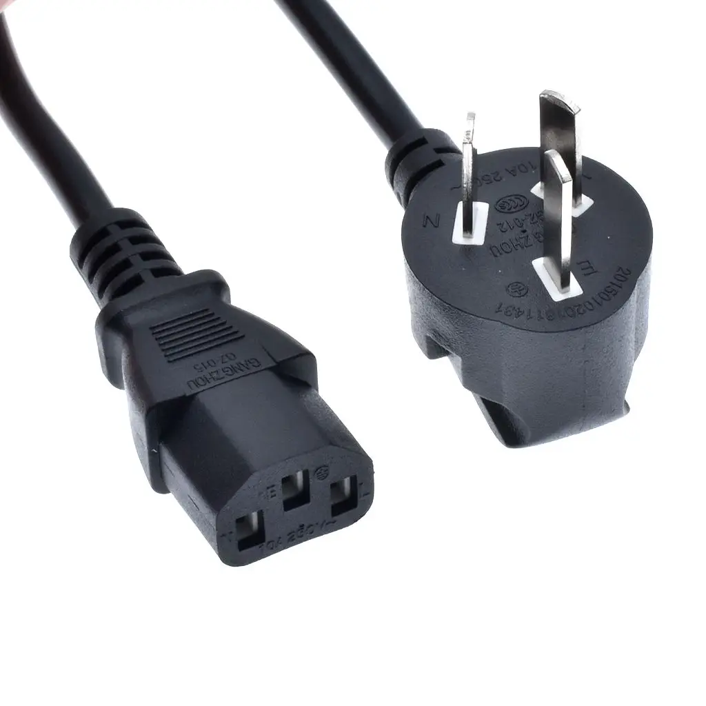 

China Australia New Zealand AU plug to IEC320 C13 PDU Power Wire for Chassis Computer Word Interface Power line cables 1.5M