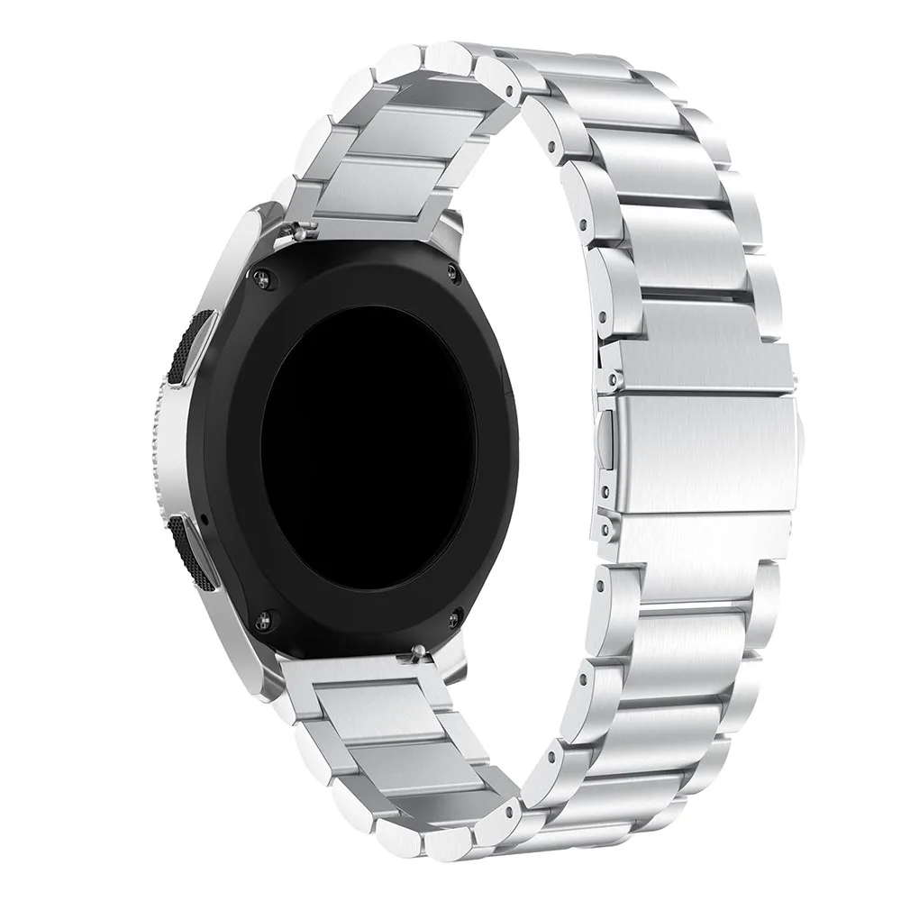 Pulseira de metal para relógio inteligente, pulseira para huawei watch gt honor magic watch 2 pro 22mm aço inoxidável amazfit 2