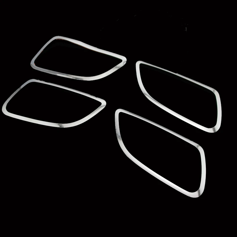 4Pcs/Set Stainless Steel Interior Sequins Door Handle Cover Trim Sticker for Chevrolet Cruze 2009 - 2012 2013 2014 2015