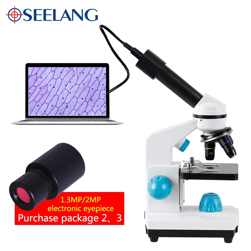Imagem -03 - Microscópio Monocular para Estudante Nível de Entrada Zoom Estudante Science Lab Educação 1.3mp Usb Ocular Eletrônico Aprendizagem Presente Osl002 hd
