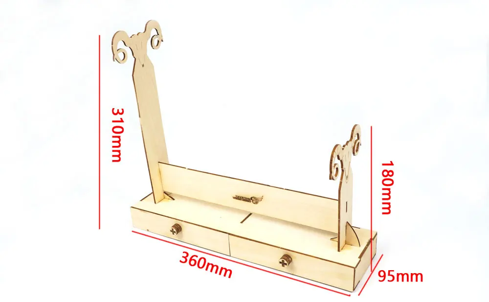 Free Shipping DIY Wooden Shelf for Model Airplane, Holder, Stand, and Support Restraint Device