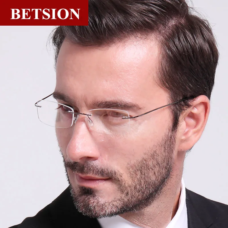 Flexible Rimless Reading Glasses Men Women Retro Fashion Readers +50 +75 +100 +125 +150 +175 +2 +250 +3 +350 +375 +400 +425 +450