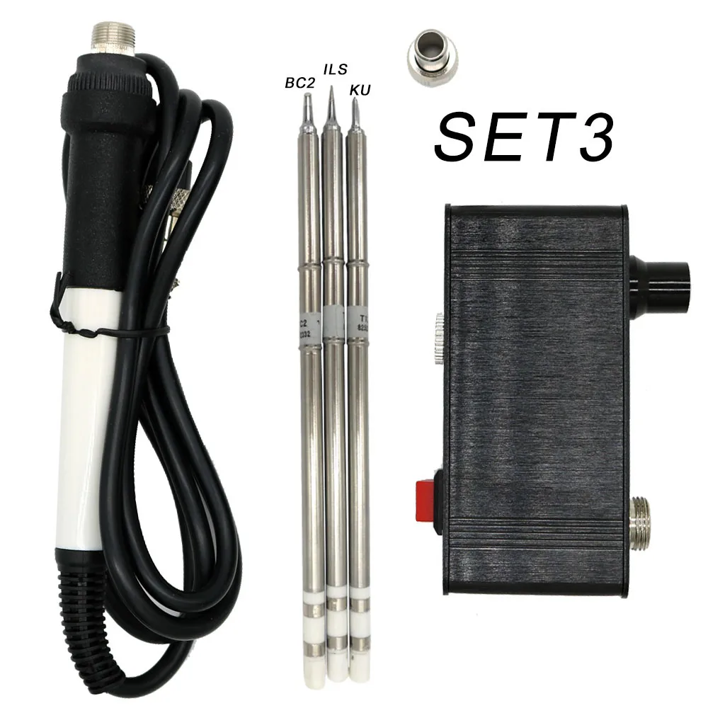 T12-942 OLED MINI soldeerstation Digitale elektronische lasbout DC-versie Draagbaar zonder voeding QUICKO