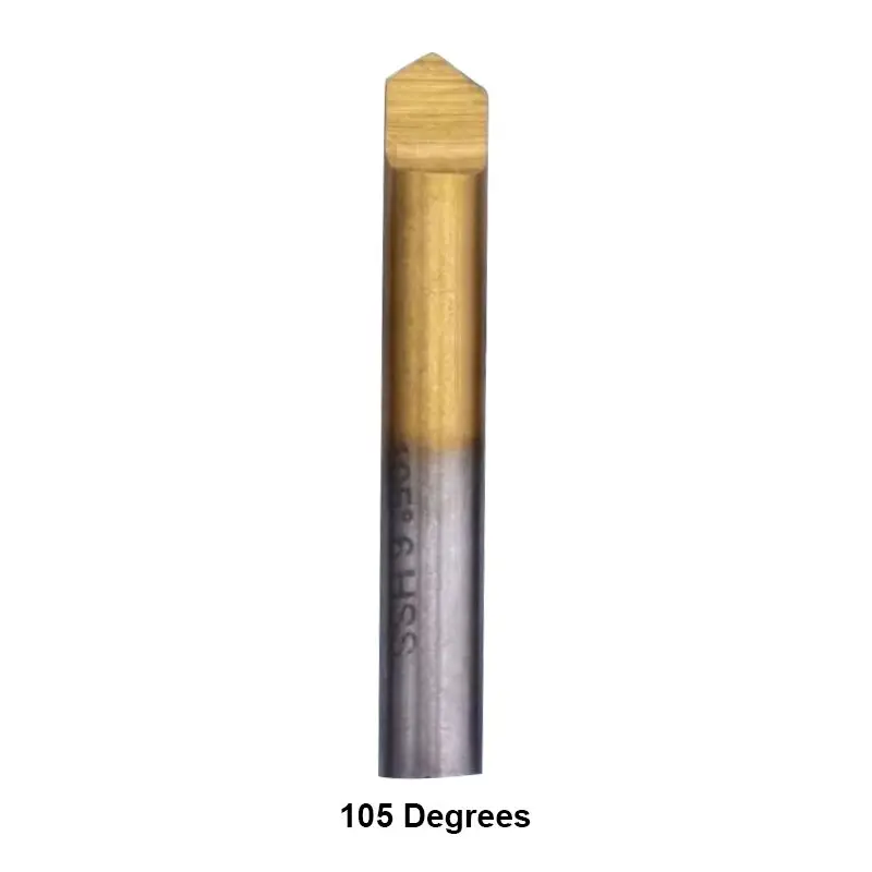CMCP 1 Stück 6 mm Schaft Titanbeschichtete Schlüsselfräsmaschine Schaftfräser 1/1,5/2,0/2,5/3,0/4,0/5,0 mm vertikale Schlüsselmaschine