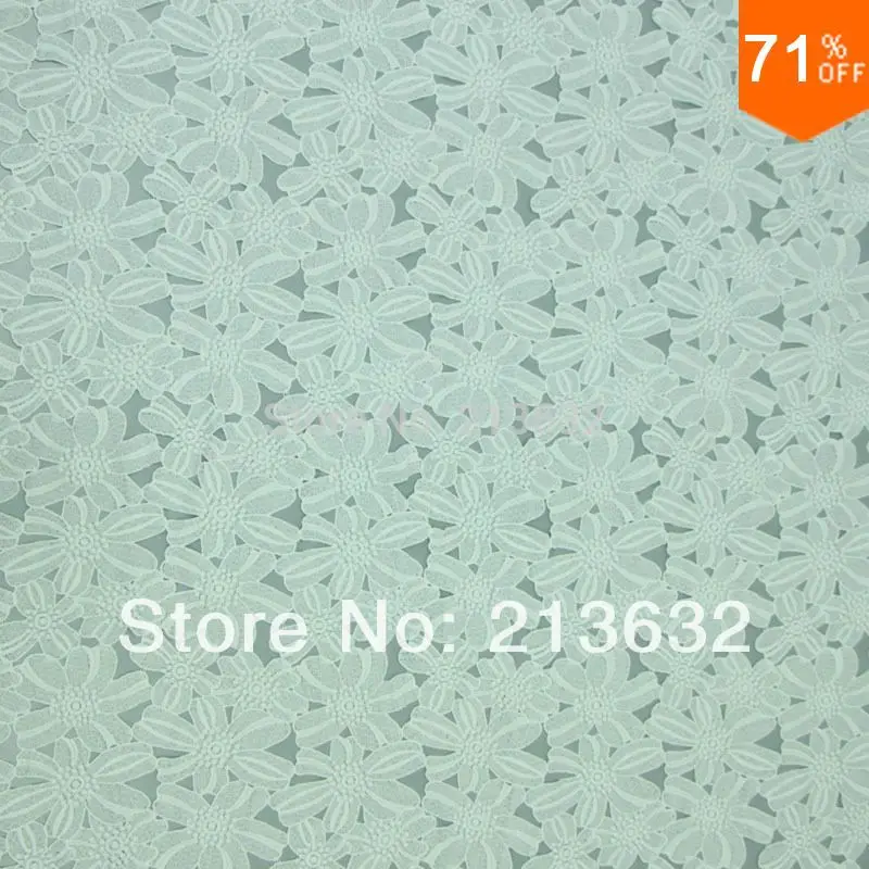

POs56-29 textile cotton drilling embroidery cotton fabric accessories water-soluble embroidery processing computer embroidery