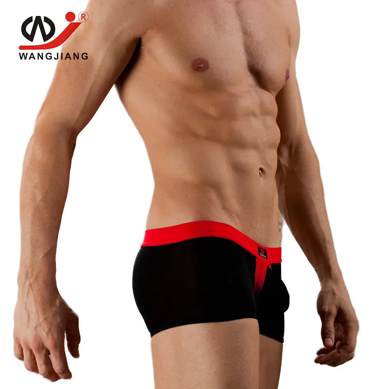 Sexy Boxers Gay Male Underwear String Homme Mens Sexy Underwear Cueca Masculina Nylon Calzoncillos Short Homme Homosexuell