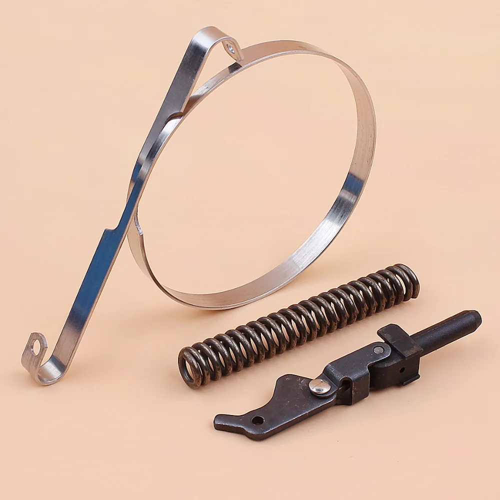 HUSQVARNA 61 66 266 268 272 가솔린 전기 톱 예비 부품 용 체인 브레이크 밴드 스프링 무릎 관절 링크 어셈블리