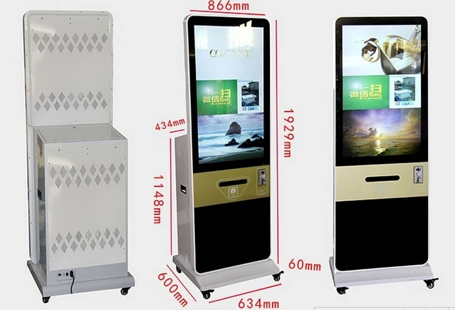 42 inch Instant Photo kiosk Photo taken Booth Kiosk  With DNP DX RX1 Thermal Printer