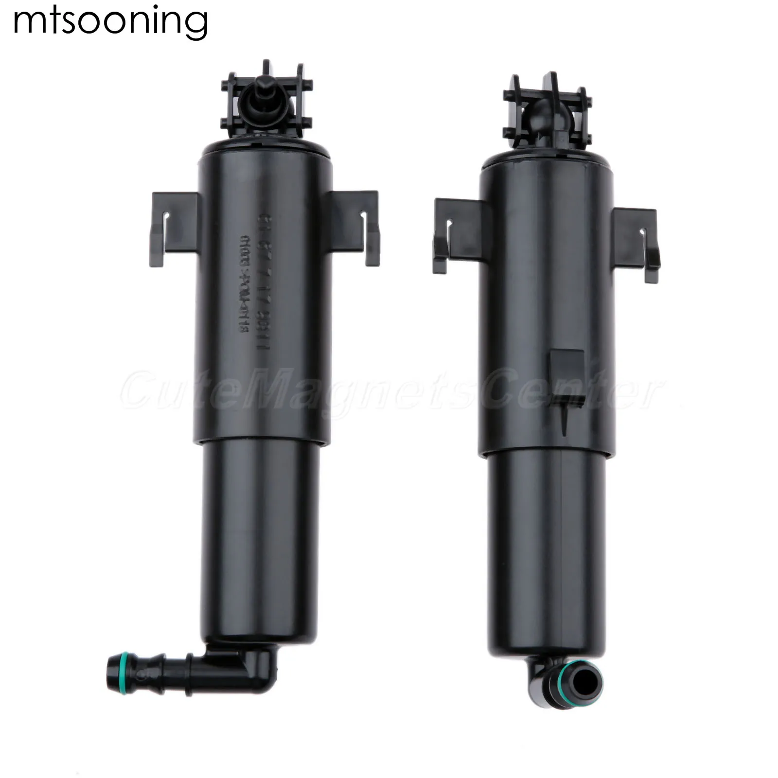 mtsooning 2pcs Headlamp Headlight Washer Nozzle Pump Left Right For BMW E90 E91 E92 335i 335xi 325xi 328xi 330i 330xi E93 328Ci