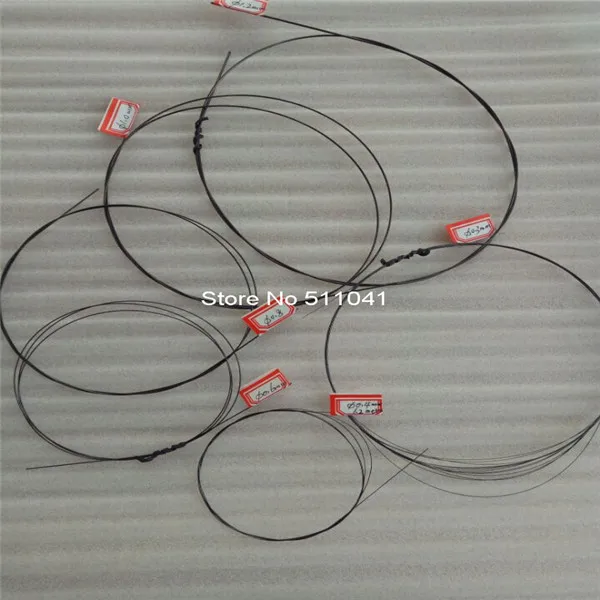 finest  Nitinol wire  diameter 50 micrometer,super elastic niti wire for  textile fabric,high breaking strain niti wires