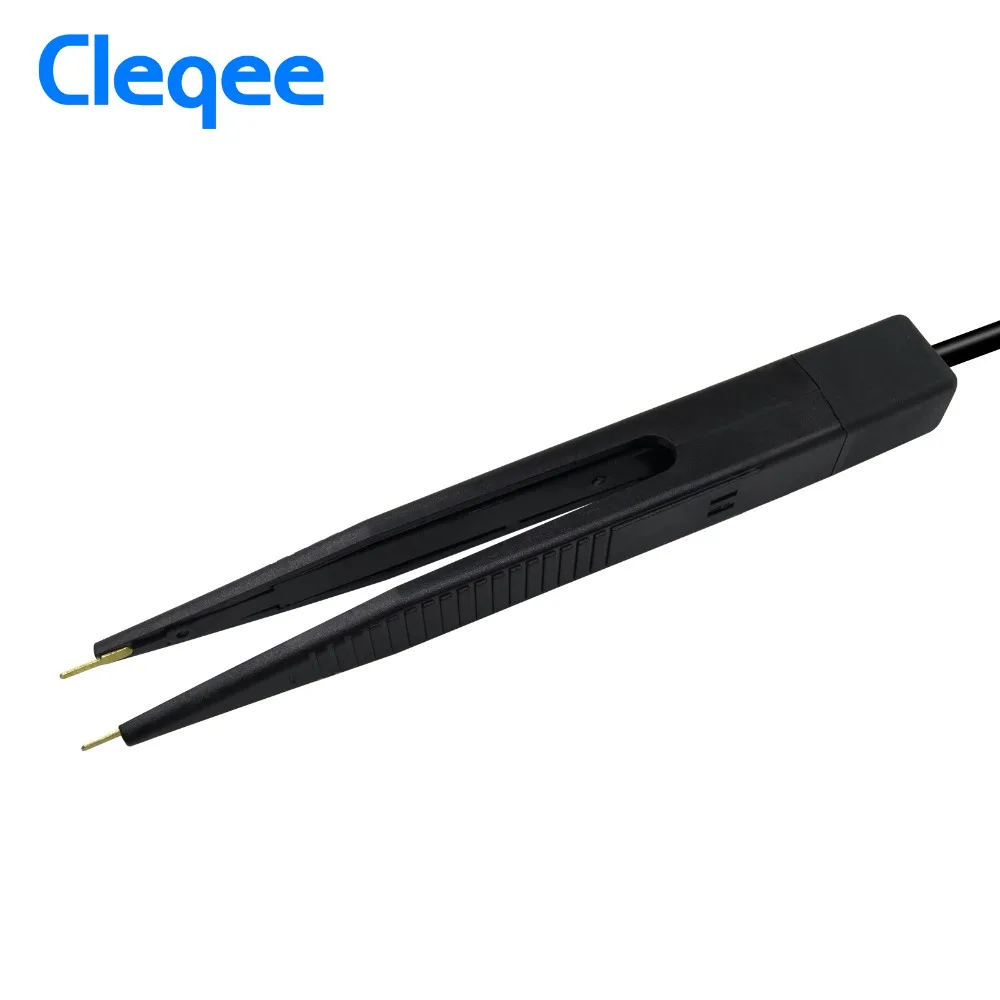 Nuovo Cleqee P1510 SMD Chip component LCR strumento di test multimetro tester tester penna sonda pinzette al piombo