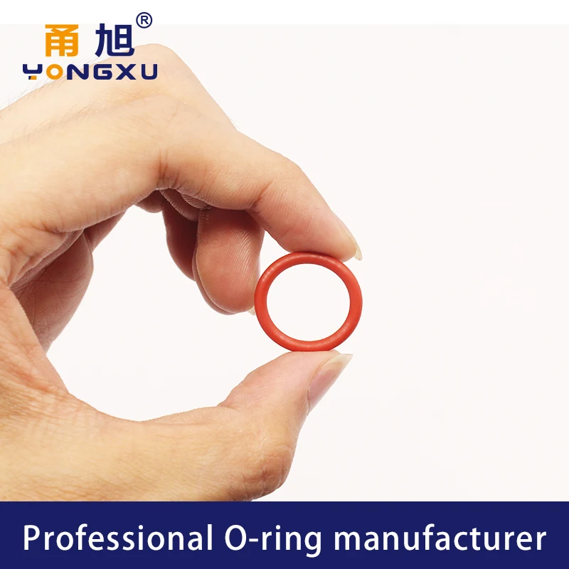 CS1.8/2.65mm  ID1.8-100mm VMQ O-ring Red Silicon Ring O Rings Seal Rubber Gasket  Washer sealing silicone rubber