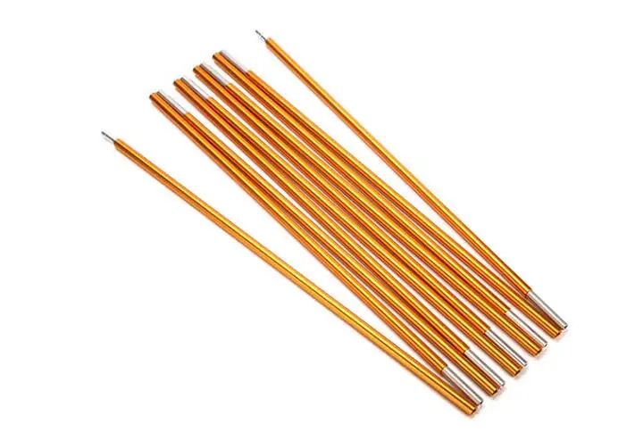 1piece Xbees Outdoor Tent Rod Alloy 8.5/9.5/11mm Camping Tent Pole Skelton 3.6m/4m/4.4m tent support poles tent accessories