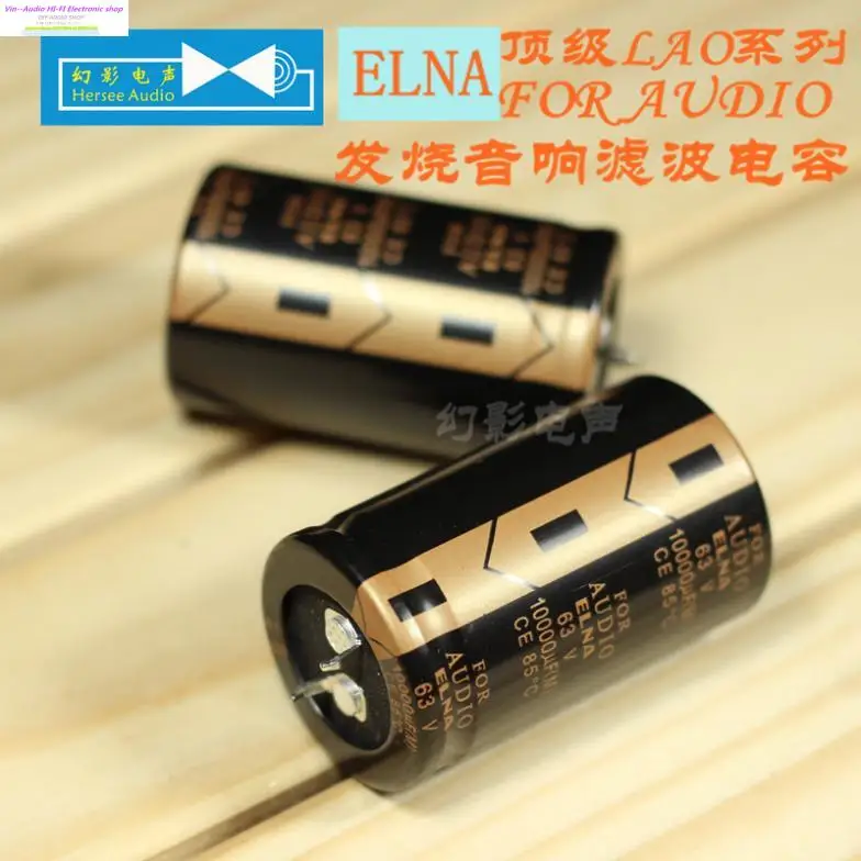 2020 Black Bolsa 2PCS/10PCS Elna For LAO Audio Stereo Filtering 10000uf/63v 30*50mm Electrolytic Capacitors Free Shippping