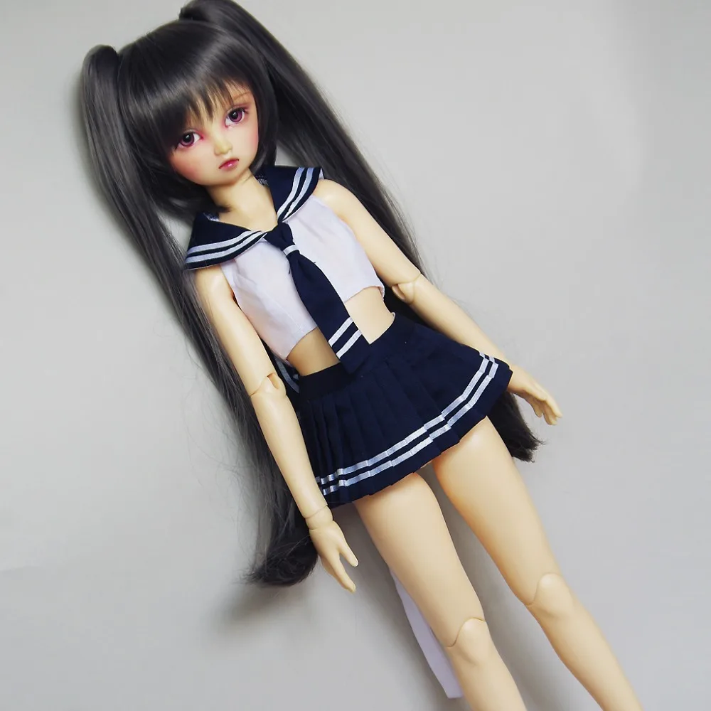 [wamami] 251# Blue School Uniform/Suit For 1/4 MSD 1/3 SD DZ AOD BJD Dollfie