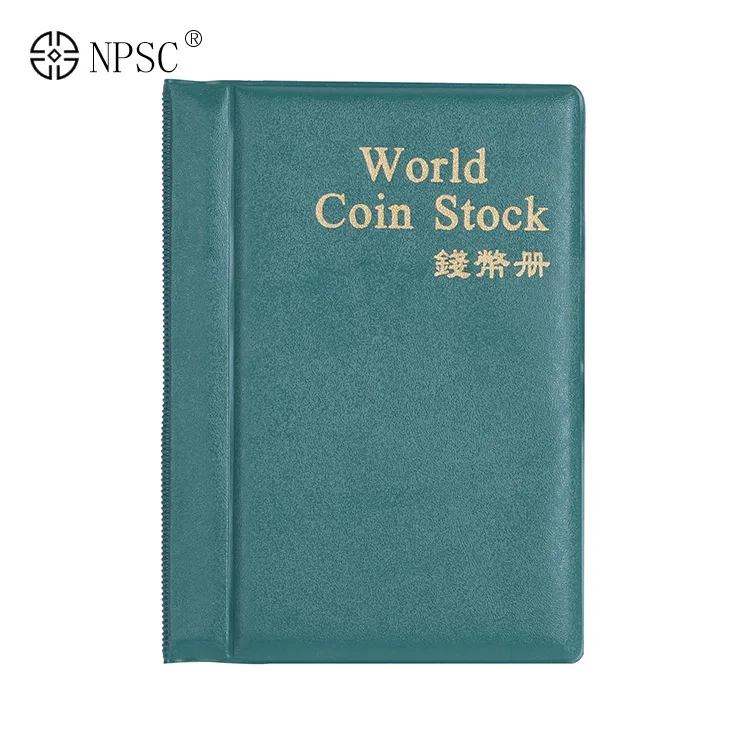 PVC Vertical Straight-in Small Coin Organizer Commemorative Coin Collection 120 Grids World Coin Stock