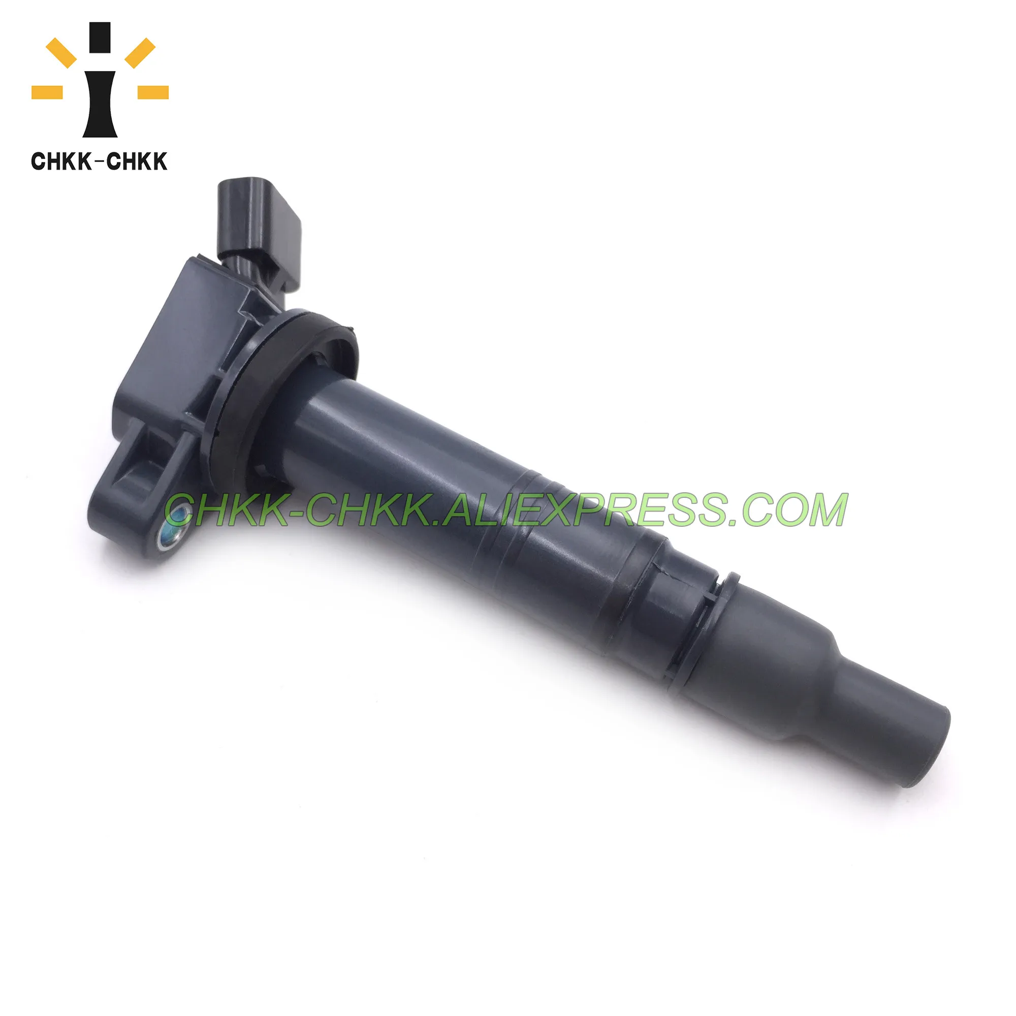 

CHKK-CHKK 1PCS Ignition Coil 90919-T2001 for Toyota Hilux TGN16/26/36 Hiace Fortuner Innova 90919T2001