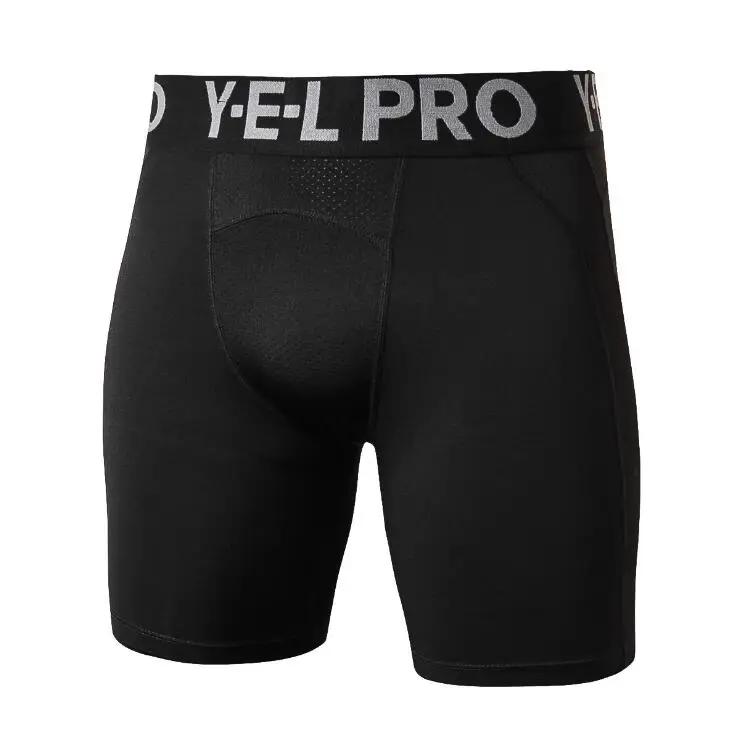 Men Compression Shorts Base Layer Thermal Skin Bermuda Shorts Gyms Fitness Men Cossfit Bodybuilding  Tight Shorts