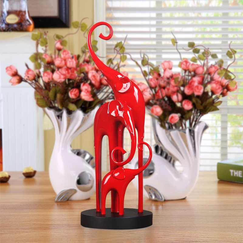 Modern minimalist  Furnishing Lucky Elephant wedding room    entrance wedding gift decoration Home