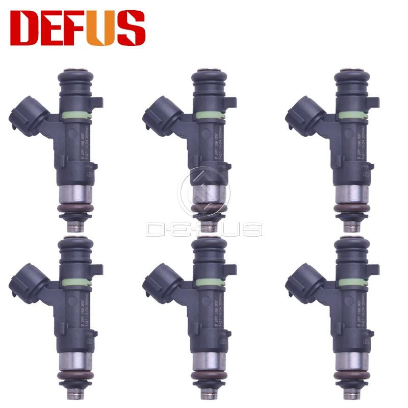 

6X Fuel Injector Nozzle 0280158007 Bico For NISSAN FRONTIER PATHFINDER 09-12 XTERRA 09-14 4.0L V6 0 280 158 007 16600-7S000 NEW