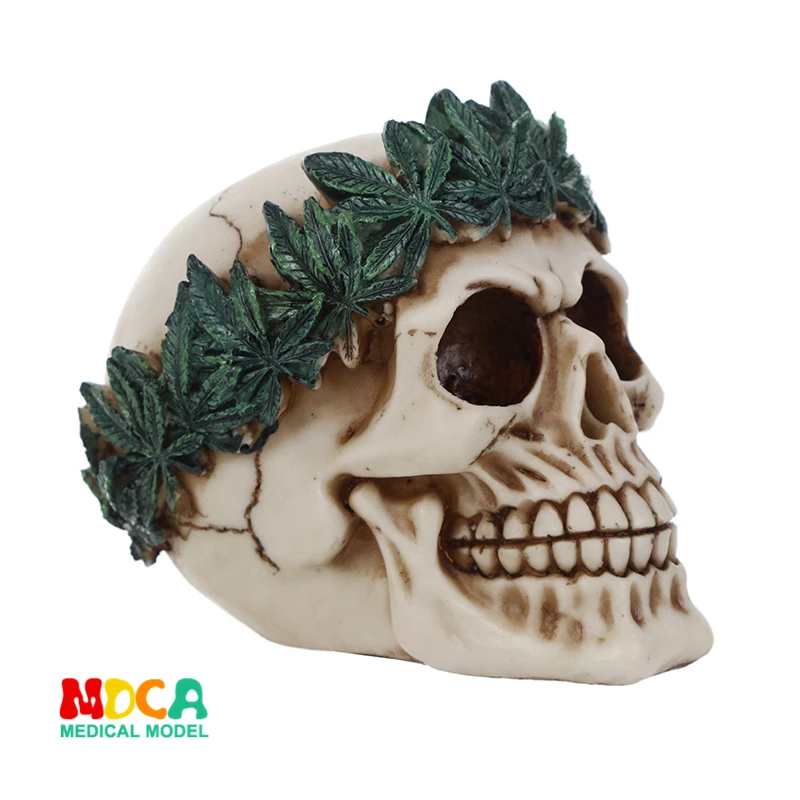 Resin skull Halloween gifts personal ornaments home accessories GXGT040