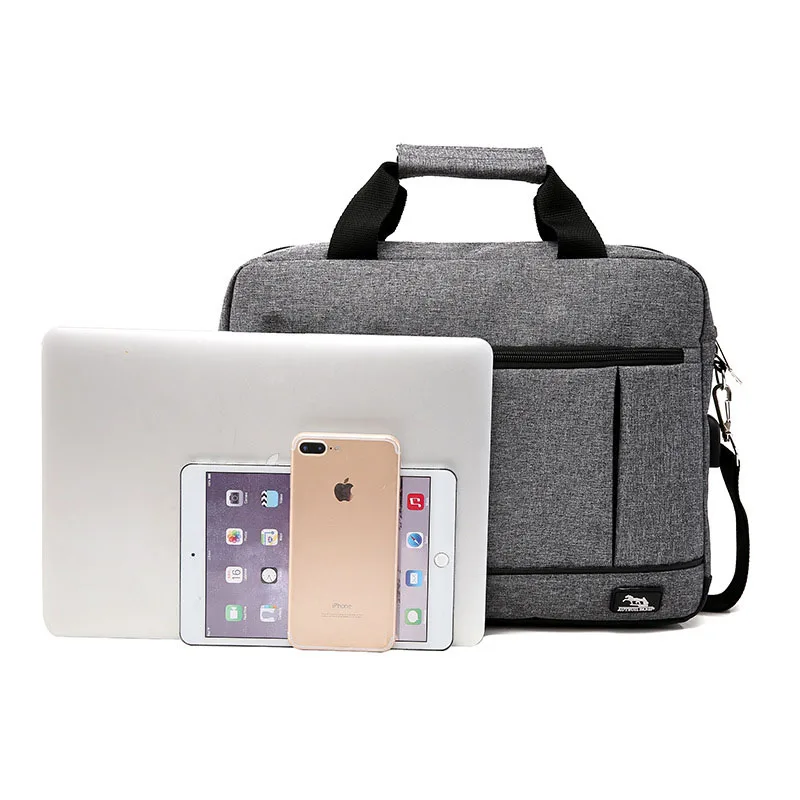 Soomile new Laptop Bag 15.6 inch USB interface Notebook shoulder bag 2018 brand Office Business Briefcase drop shipping