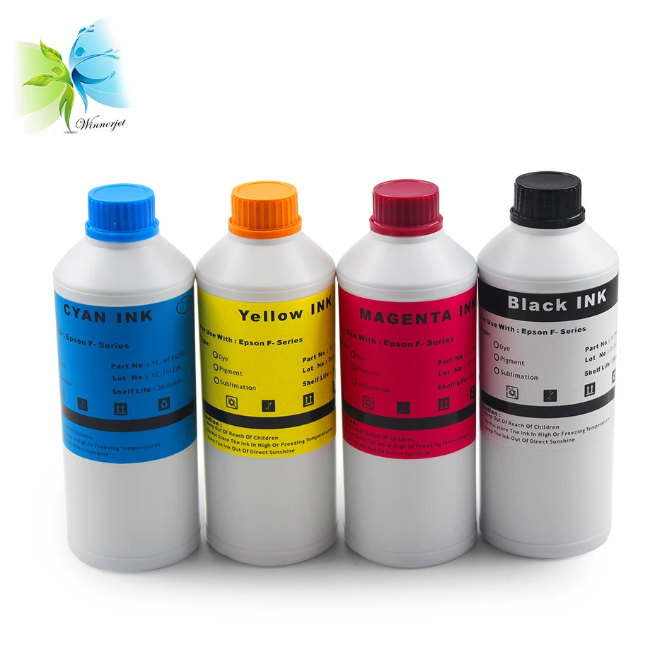 Winnerjet 4 bottles T741X-T7414 dye sublimation ink for Epson SureColor F6200 F6270 F7200 F7270 F9200 F9270 F9300 inkjet printer