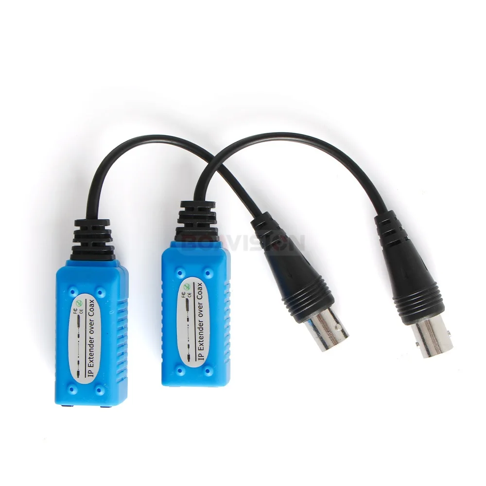 1 Channel Passive IP Extender Over Coax,Transmission Distance Max Up to 220M,With RG59 Cable to Exceed The IEEE 802.3