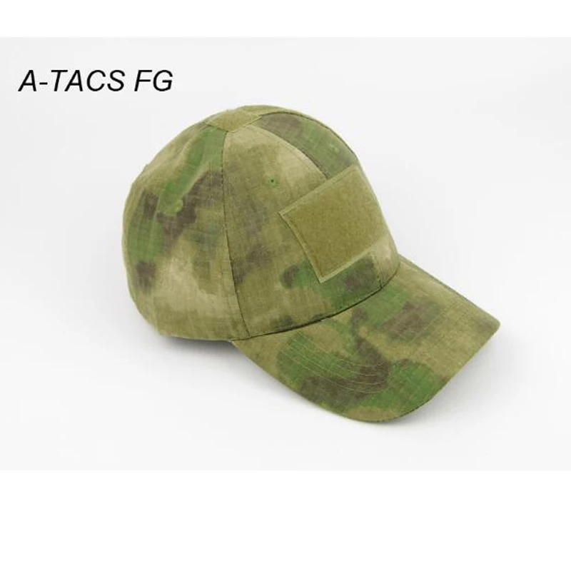 Outdoor Military Tactical Hats, ATACS Camouflage, Army Fan, Bionic, Camping, Hiking, Baseball Cap, Fan, Sports Caps