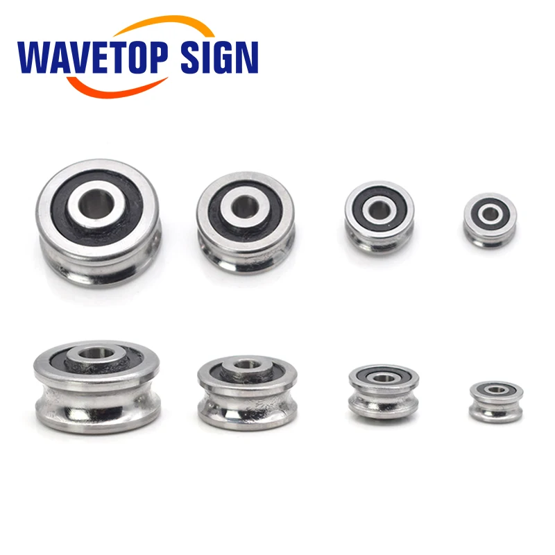 WaveTopSign 5 шт. U радиальные шарикоподшипники SG10 SG15 SG20 SG25 двухрядный миниатюрный шкив стальная трансмиссия эксцентриковое колесо