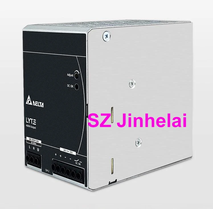 Оригинальный импульсный источник питания DELTA DRL-24V480W1AS, 20 А, 480 Вт, серия блоков питания на Din-рейке