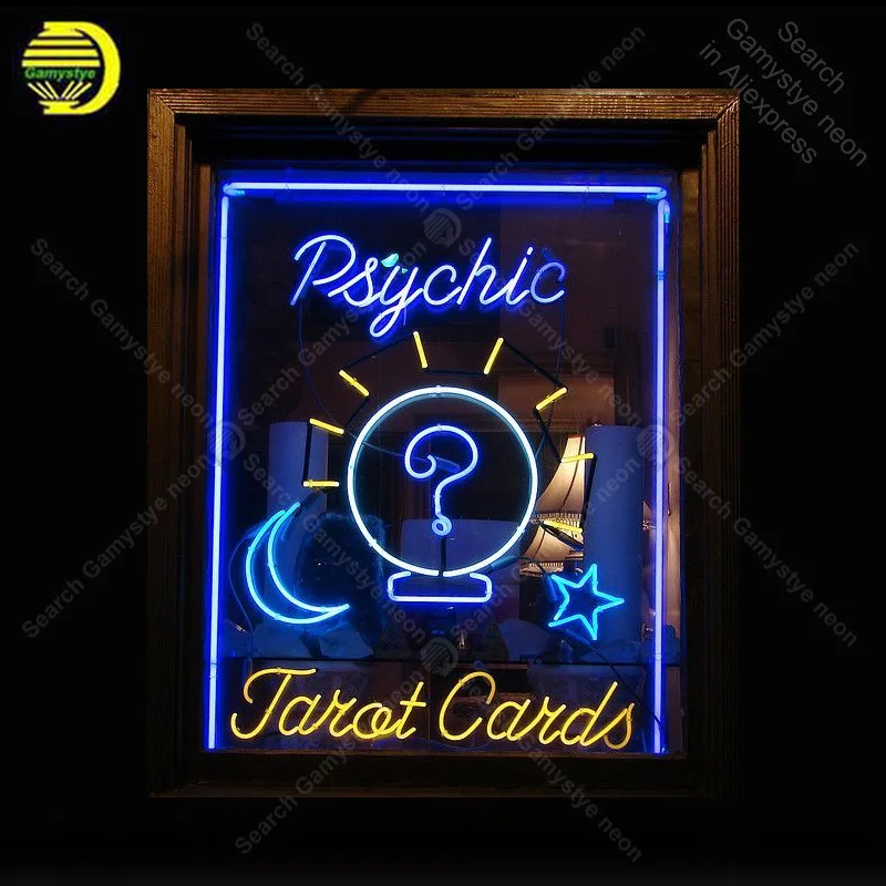 

Psychic Chat Neon Sign Neon Bulbs sign custom design Iconic Readers Bar Pub light Lamps Sign display advertise enseigne lumine