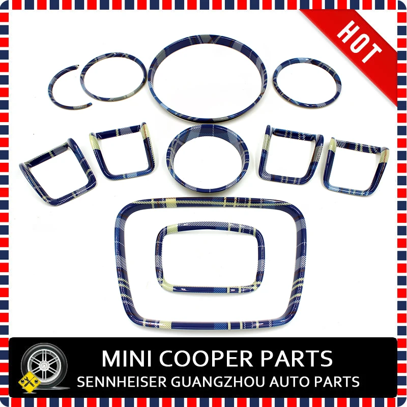 Brand New ABS Plastic UV Protected Interior Rings  For Mini Clubman F54 Only (11 Pcs/Set)