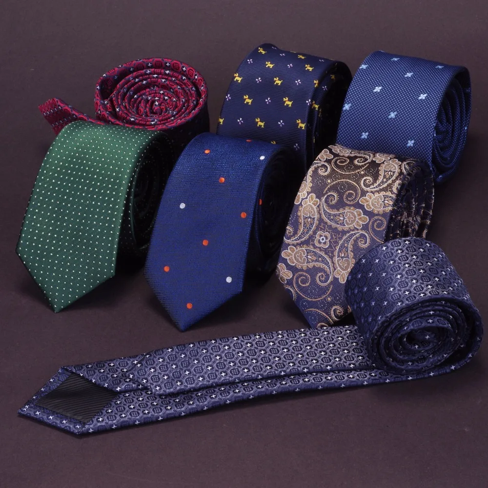 Ricnais-Corbata delgada de calidad para hombre, corbata de negocios de 6cm, rojo y verde, regalo de boda, corbatas tejidas de JACQUARD