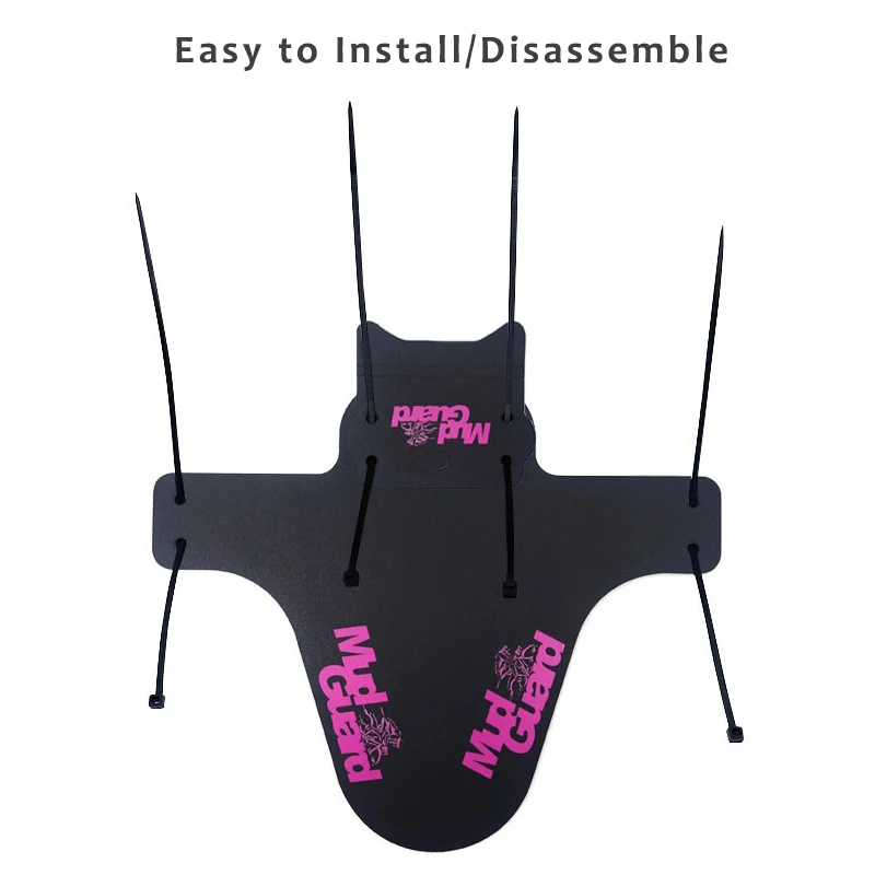 2019 New Bicycle Fenders Plastic Colorful Front /rear Bike Mudguard Mtb Bike Wings Mud Guard Cycling Accessories for Bicycle