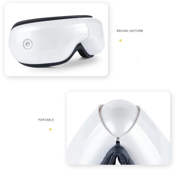 Eye massager eyecare meter folding heat to alleviate fatigue protect eyesight of household health care physical therapy