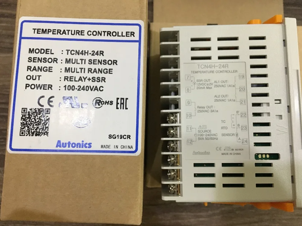 Termostato Autêntico Autonics de Controle de Temperatura Original Novo