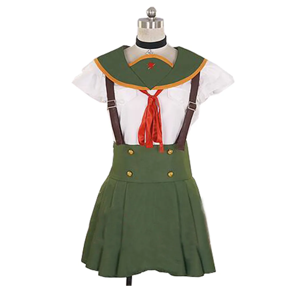 

2017 Gakkou Gurashi! School-Live! Kurumi Ebisuzawa Cosplay Costume Full Set All Size Custom Made