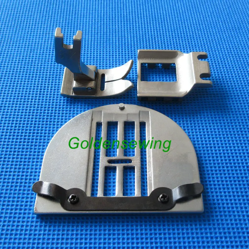 THROAT PLATE & FEEDER & PRESSER FOOT for ZIGZAG MACHINE BROTHER TZ1-B651 B652