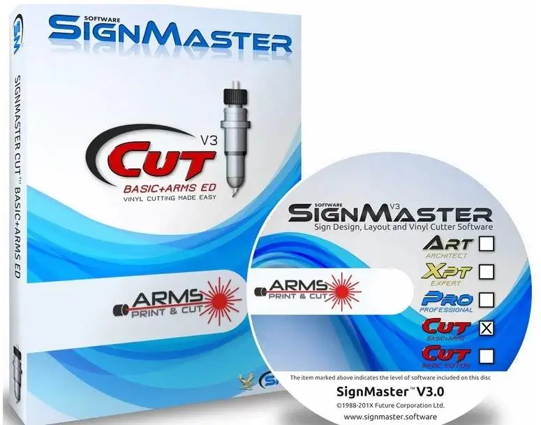 2019 new vesion Vinyl Cutter Software--SignMaster Cut V3 - Production Edition