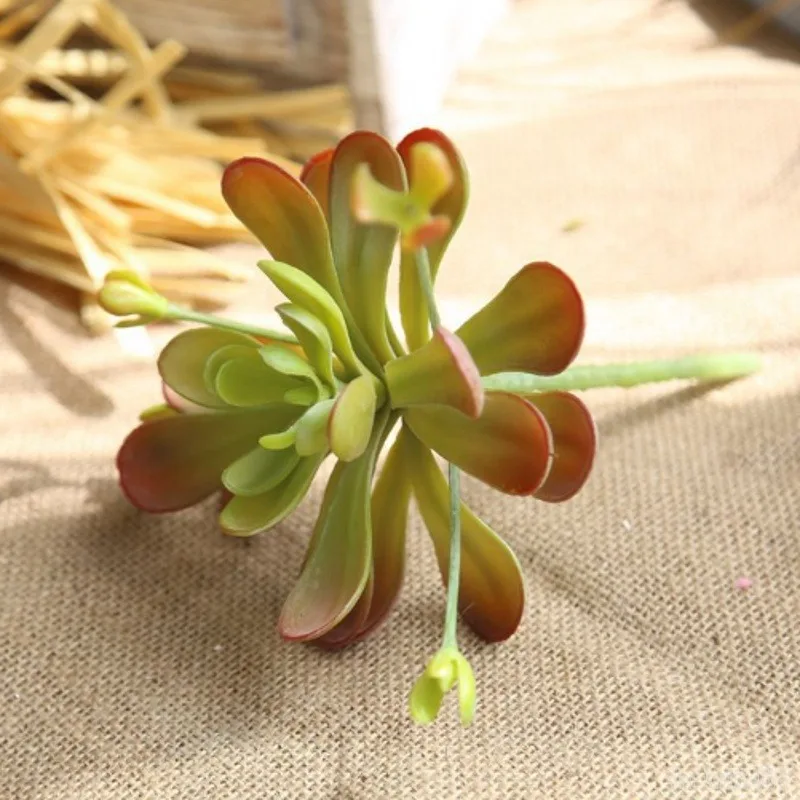 1 PCS Artificial Fleshiness Cactus Plant Fake Succulent Real Touch Palm Bonsai Landscape Decorative Flower for Home Table Decor