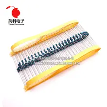 100 Metal Film Resistors 0.25W 1Ω to 20MΩ #4