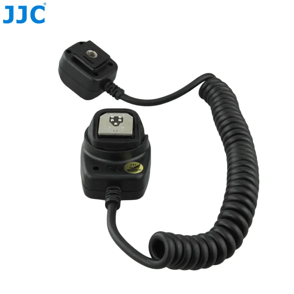 JJC TTL Off Camera Flash Kabel Flitsschoen Cord Sync Remote Light Focus Kabel voor OLYMPUS Panasonic Camera Flitsers Vervangt FL-CB05